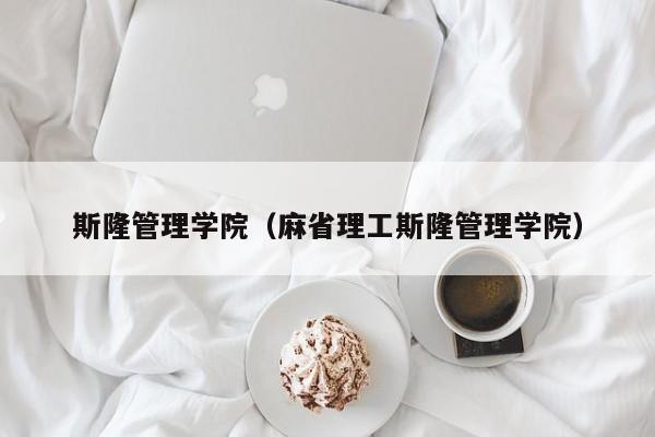 斯隆管理学院（麻省理工斯隆管理学院）