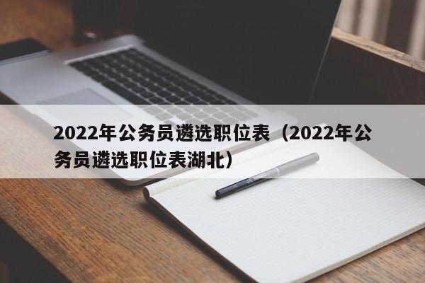 2022年公务员遴选职位表（2022年公务员遴选职位表湖北）