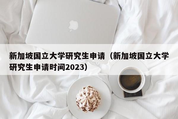 新加坡国立大学研究生申请（新加坡国立大学研究生申请时间2023）