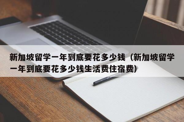 新加坡留学一年到底要花多少钱（新加坡留学一年到底要花多少钱生活费住宿费）