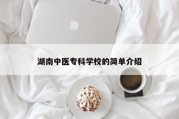 湖南中医专科学校的简单介绍