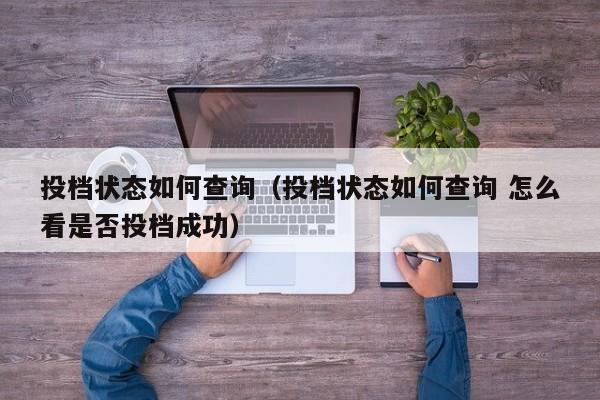 投档状态如何查询（投档状态如何查询 怎么看是否投档成功）